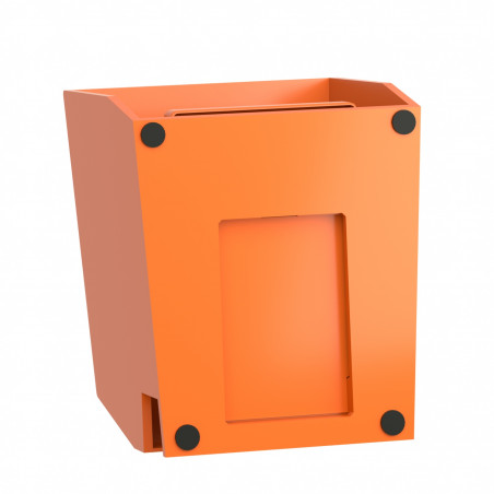 XPER511 Schneider - Interrupteur à pied simple - Avec capot - Métal - Contact 2NO+2NF - Preventa Harmony XPER