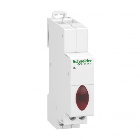 A9E18327 Voyant modulaire de présence tension triphasé Schneider - 3 LED rouge - Tension 230 à 400Vca - Acti9 iLL