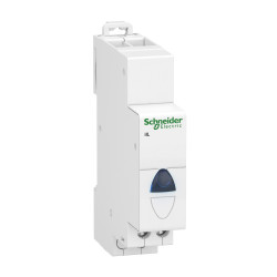 A9E18333 Voyant de présence tension LED Bleu - 12 à 48Vca-cc - pour coffret électrique - Schneider Electric