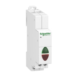 A9E18335 - Voyant modulaire de présence tension double vert/rouge - 12 à 48Vca-cc Schneider Electric  Acti9 iLL