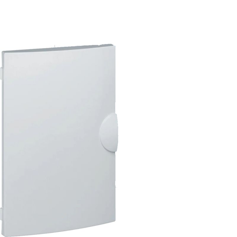 GP213P Hager Porte opaque pour coffret Hager Gamma 2x13 modules - Blanc