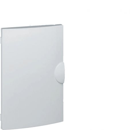 GP213P Hager Porte opaque pour coffret Hager Gamma 2x13 modules - Blanc