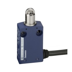 XCMN2102L2 interrupteur position - poussoir galet métal - 1NO+1NF - câble 2m - Télémécanique XCMN