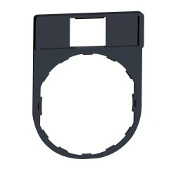 ZBZ32 Schneider Harmony - porte étiquette plate 30x40 - pour étiquette 8x27
