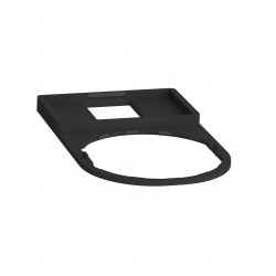 ZBZ33 Schneider Harmony - porte étiquette plat 30x50 pour étiquette 18x27