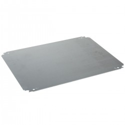 NSYMM106  Plaque de montage en acier galvanisé - pour coffret H1000 x L600mm - Schneider Spacial