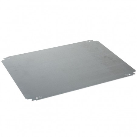 NSYMM106  Plaque de montage en acier galvanisé - pour coffret H1000 x L600mm - Schneider Spacial