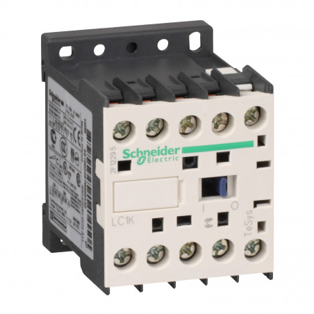 LC1K0610E7 Schneider - Mini contacteur tripolaire - 3NO - 6A - Bobine 48Vca - Vis