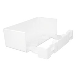 11035ABR Embout de finition d'extrémité pour Goulotte appareillable 155x50mmmm Efapel 11030CBR - Blanc