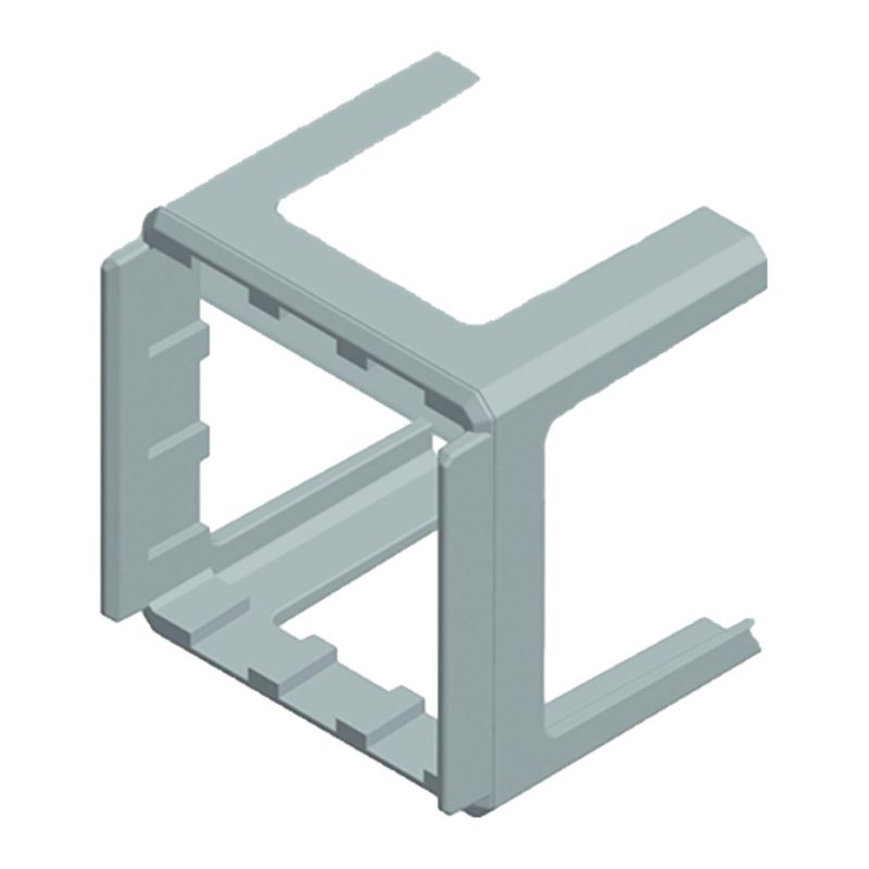 11990A Adaptateur pour prise droite 45x45 connexion auto Efapel 45476SBR (orientation à 90°)