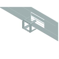 11990A Adaptateur pour prise droite 45x45 connexion auto Efapel 45476SBR (orientation à 90°)