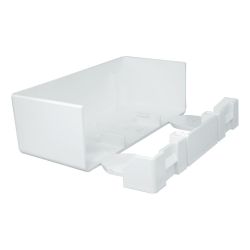 11025ABR Embout de finition d'extrémité pour Goulotte appareillable 100x50mmmm Efapel 11020CBR - Blanc