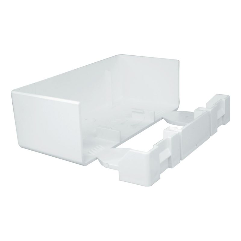 11025ABR Embout de finition d'extrémité pour Goulotte appareillable 100x50mmmm Efapel 11020CBR - Blanc