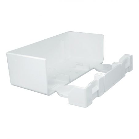 11025ABR Embout de finition d'extrémité pour Goulotte appareillable 100x50mmmm Efapel 11020CBR - Blanc