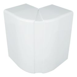 11026ABR Angle extérieur variable pour Goulotte appareillable 100x50mm - Blanc - Efapel 11020CBR