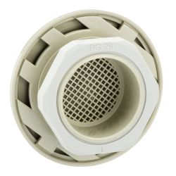 NSYCAG38LP Schneider - Lot de 2x Ouïes d'aération ventilation ClimaSys CA pour armoire électrique - Ø38mm