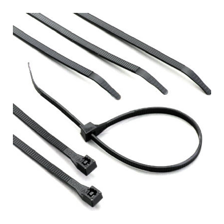 PV-090-710-P Lot de 100x Collier serrage rilsan ARVI noir 710x9mm - Résistant aux UV - Polyamide 6.6