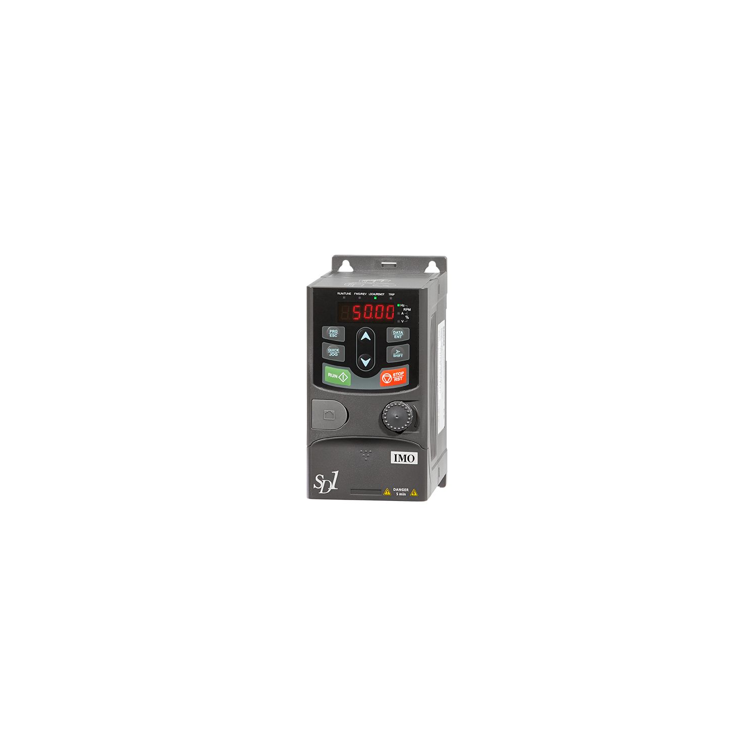 Variateur De Fréquence Triphasé 0,75 KW, 380V, 0-320 Hz - Pour Moteurs Industriels, Carte Intelligente, Boîtier ABS Ignifuge, Refroidissement Ventilé