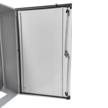 Armoire électrique en métal étanche IP55 - 1000x1200x300 - 2 portes - plaque fournie - Argenta IDE
