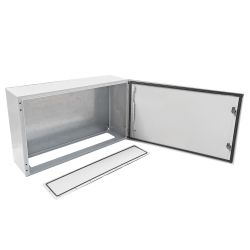 Armoire électrique en métal étanche IP66 - 500x800x250 - plaque fournie - Argenta IDE