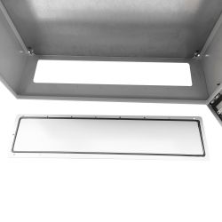 Armoire électrique en métal étanche IP66 - 500x800x250 - plaque fournie - Argenta IDE