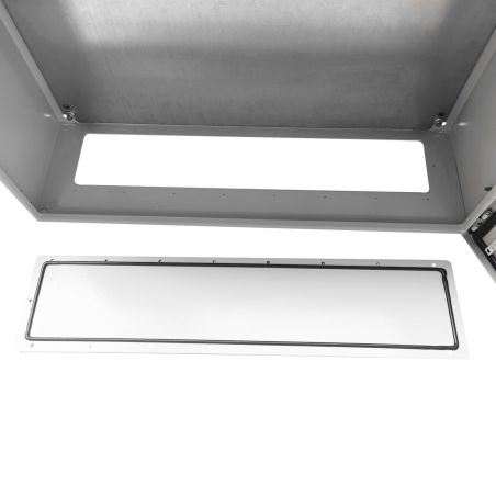 Armoire électrique en métal étanche IP66 - 600x800x300 - plaque fournie - Argenta IDE