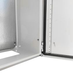 Armoire électrique en métal étanche IP66 - 600x800x300 - plaque fournie - Argenta IDE