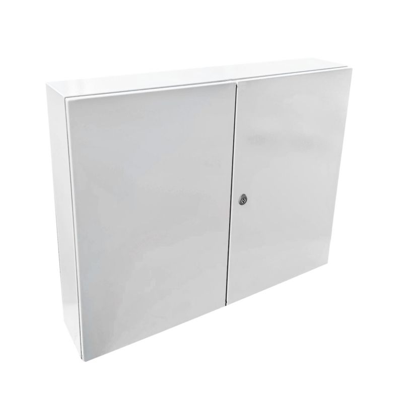 Armoire électrique en métal étanche IP55 - 800x1000x200 - 2 portes - plaque fournie - Argenta IDE