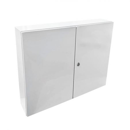 Armoire électrique en métal étanche IP55 - 800x1000x200 - 2 portes - plaque fournie - Argenta IDE