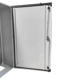 Armoire électrique en métal étanche IP55 - 800x1000x200 - 2 portes - plaque fournie - Argenta IDE