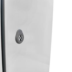 Armoire électrique en métal étanche IP55 - 800x1200x300 - 2 portes - plaque fournie - Argenta IDE