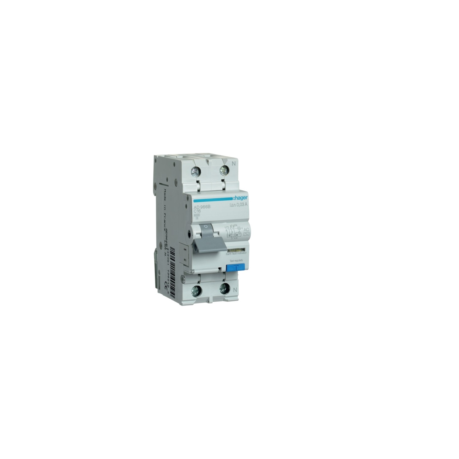 Disjoncteur Hager M215 N°17 U 15A – Occasion Fonctionnel