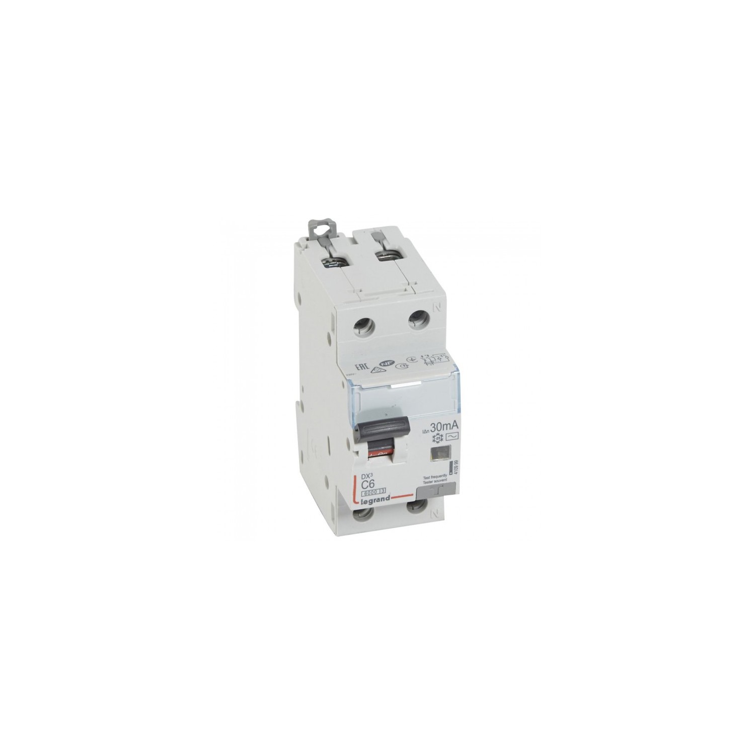 Disjoncteur Différentiel Legrand 16A 30mA – Type AC, 10kA, Modèle Lexic, Occasion Quasi Neuf