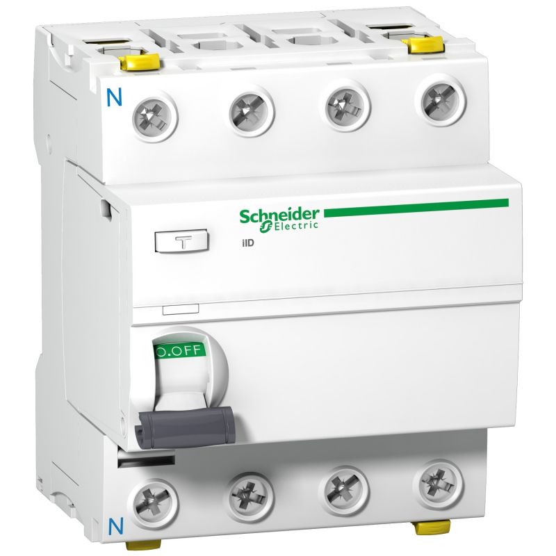 A9Z21463 - Interrupteur différentiel 4P 63A 30mA Type A - Schneider Electric