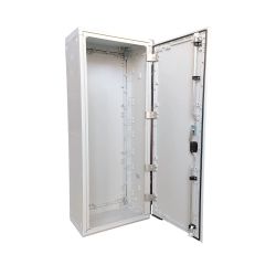 Armoire électrique en polyester étanche IP55 - 1250x500x300 - Porte simple opaque -IDE