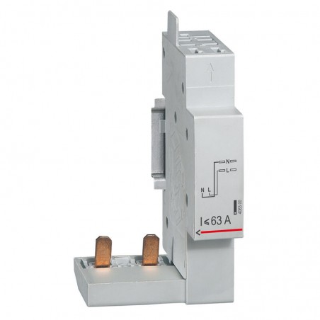 406300 Module de raccordement par le haut par peigne pour Inter différentiel 2P 63A max DX3 - AUTO - 1 module