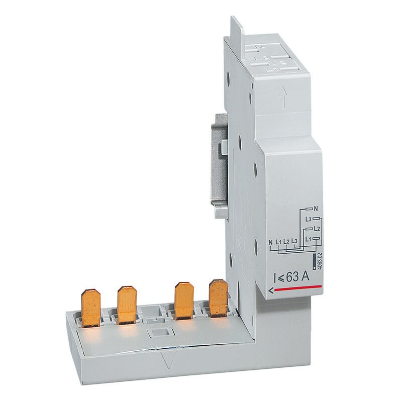 406302 Module de raccordement par peigne pour contacteur 40A et 63A - à borne automatique - 4P - 1 module
