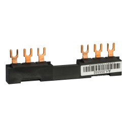 GV2G272 Peigne tripolaire pour disjoncteur moteur - 63A - 2 dérivations - pas 72 mm - Schneider TeSys GV