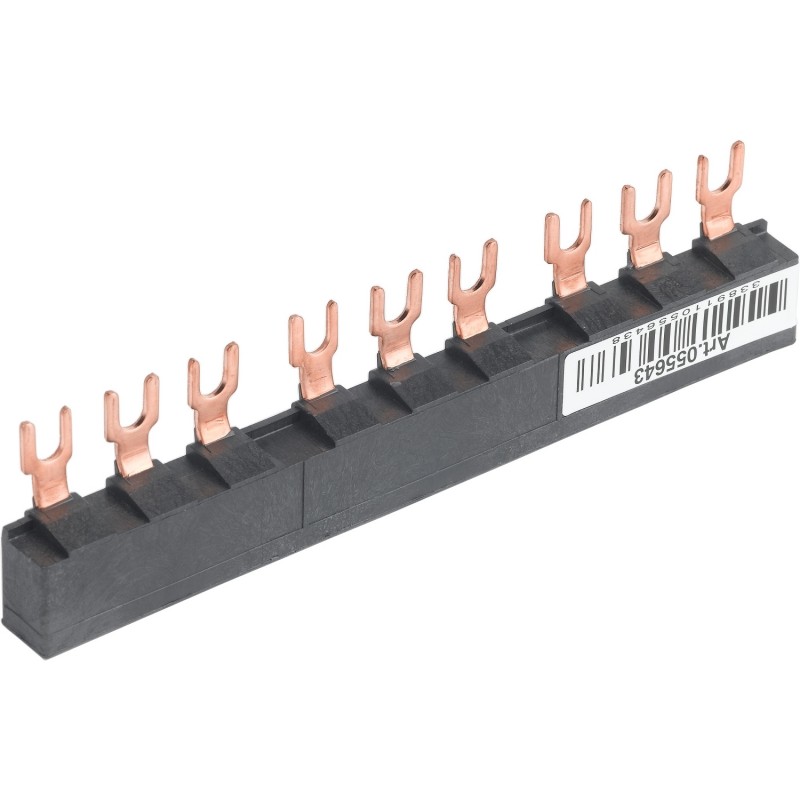 GV2G345 Peigne tripolaire pour disjoncteur moteur - 63A - 3 dérivations - pas 45 mm - Schneider TeSys GV