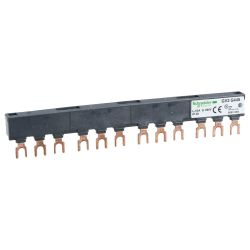 GV2G445 Peigne tripolaire pour disjoncteur moteur - 63A - 4 dérivations - pas 45 mm - Schneider TeSys GV