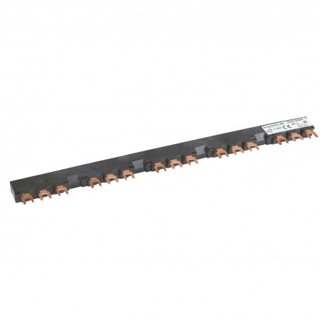 GV2G554 Peigne tripolaire pour disjoncteur moteur - 63A - 5 dérivations - pas 54 mm - Schneider TeSys GV