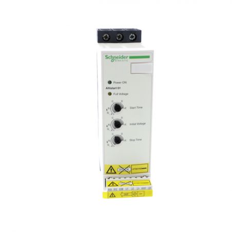 ATS01N222QN Schneider - Démarreur progressif 22A pour moteur triphasé 7,5 à 11kW - Altistart 01