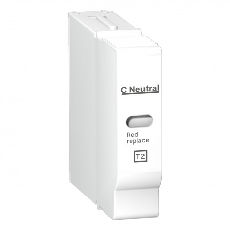 A9L16313 Cartouche de NEUTRE pour parafoudre Schneider iQuick PRD A9L16292-94-95-97-98 A9L16300