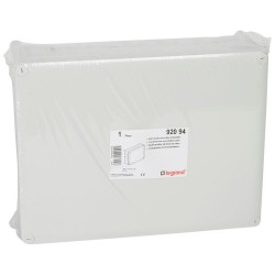 092094 Boîte de dérivation rectangulaire Plexo dimensions 360x270x124mm - 36 entrées pour presse-étoupe  - gris RAL 7035
