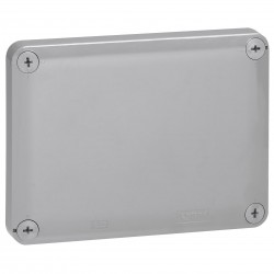 092045 Boîte de dérivation rectangulaire Plexo dimensions 155x110x74mm ROUGE pour ERP - 10 entrées - Legrand