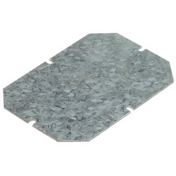 035813 Plaque de montage métal pour boîtes étanches PLEXO industrielles 220x170mm