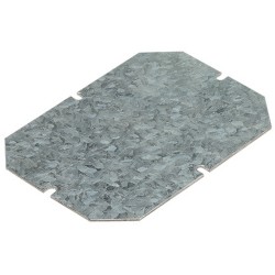 035816 Plaque de montage métal pour boîtes étanches PLEXO industrielles 360x270mm