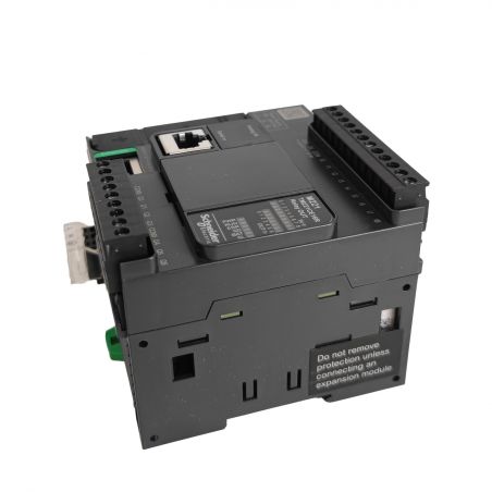 TM221CE16R Automate Modicon M221 - Contrôleur 16 entrées/sorties TOR - 240Vac - Relais - Port ethernet + série