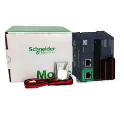TM221ME16RG Automate Modicon M221 Book - Contrôleur 16 entrées/sorties TOR - 24Vcc - Relais - Port ethernet RJ45 + série