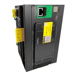TM241CE24T Schneider - Automate Modicon M241 - Contrôleur 24 entrées/sorties - 24Vcc - PNP -Ethernet+2 série,